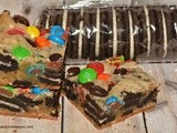 M & m Oreo Bars