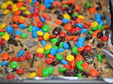 M & m Oreo Bars