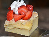 Magic Custard Slice With Strawberries