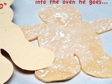 Make your own gingerbread men tracers