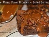 Maple Praline Bacon Brownies