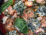 Meatballs with Spinach Ricotta Cheese