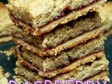 Mile high raspberry bars-heavenly