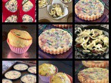 Mini Crustless Prosciutto Quiche