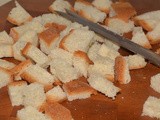 Most delicious homemade croutons