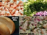 Move over lobster rolls....we have shrimp salad rolls