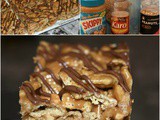 No-Bake Caramel Peanut Butter Bars