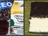 No-bake frozen oreo bars