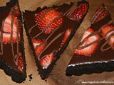 No-Bake Strawberry Ganache Tart