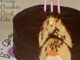 Orange Chocolate Chunk Layer Cake