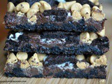 Oreo Peanut Butter Fudge Bars