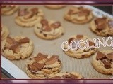 Over the top reese's peanut butter cup cookies