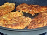 Pan fried, double dipped,  honey garlic glazed chicken