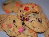 Peanut butter & candy galore cookies