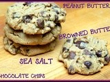 Peanut butter, chocolate chip, browned buter & sea salt cookies