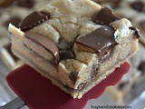 Peanut Butter Cup Blondies