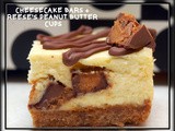 Peanut Butter Cup Cheesecake Bars