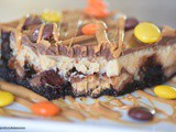 Peanut Butter Cup Cheesecake Brownies