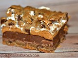 Peanut butter s'more bars