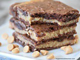 Peanut Butter Stuffed Brownies