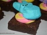 Peeps Brownies