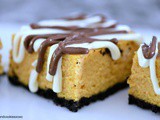 Pumpkin Cheesecake Bars