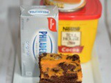 Pumpkin Cheesecake Brownies