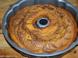 Pumpkin Chocolate Marble Bundt Cake