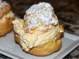 Pumpkin Cream Puffs