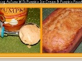 Pumpkin Ice Cream & Pumpkin Pound Cake