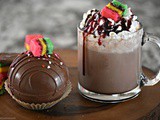 Rainbow Cookie Hot Chocolate Bombs