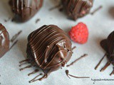 Raspberry Cheesecake Chocolate Truffles