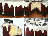 Red Velvet Oreo Cheesecake