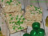 Rice Krispy Treats For St. Patrick’s Day