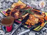 Roasted Chicken with Cognac Sage Gravy