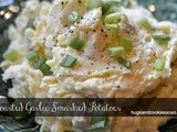 Roasted Garlic Smashed Potatoes