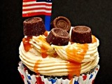 Rolo caramel cupcakes