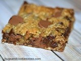 Rolo Chocolate Chip Bars