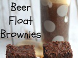 Root Beer Float Brownies