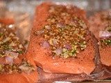 Salmon With Shallots and Mustard