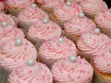 Scrumptious vanilla cupcakes for a sweet birthday girl