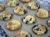 Secret Ingredient Blueberry Muffins