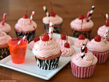 Shirley Temple Cupcakes