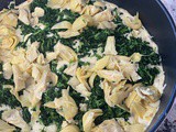 Skillet Spinach Artichoke Dip