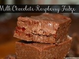 Slow Cooker Milk Chocolate Raspberry Fudge