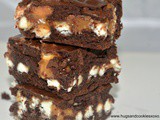 Snickers Caramel Brownies