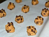 Soft & thick malted chocolate chip cookies