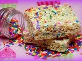  sprinkle-icious  rice krispy treats