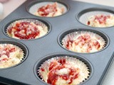 Strawberry cream cheese jam muffins