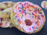 Strawberry Pop Tart Cookies